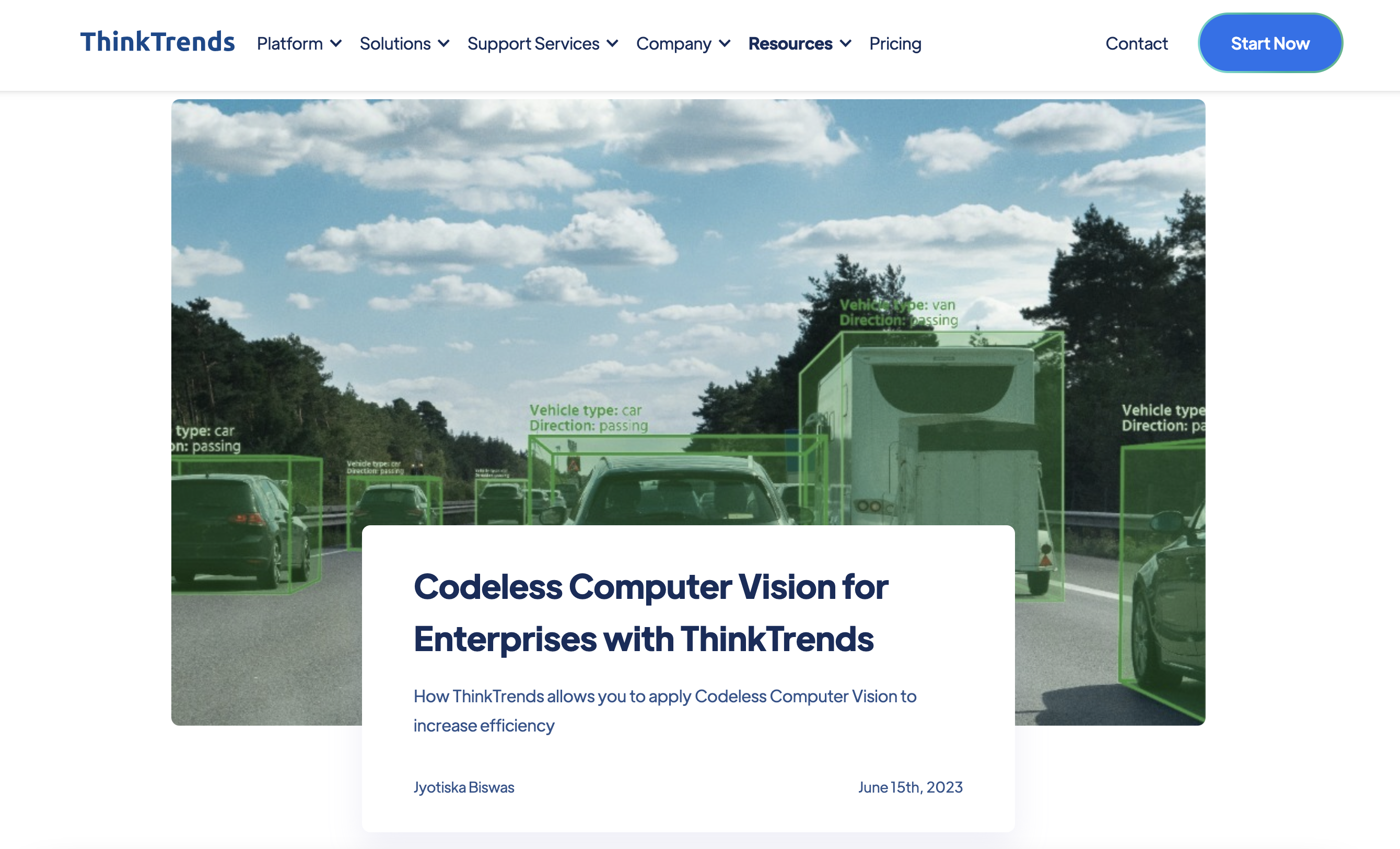 ThinkTrends Blog - Codeless Computer Vision for Enterprises with ...